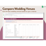 Wedding Planning Spreadsheet Google Sheets