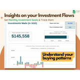 Stocks and Crypto Personal Finance Portfolio Template, Net Worth, Financial Planners, Wealth Dashboard, Budget Planner, Budget Spreadsheet