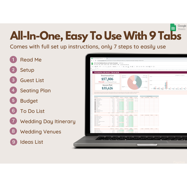 Wedding Budget Spreadsheet Google Sheets
