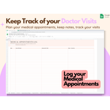 Pregnancy Planner & Journal Google Spreadsheet