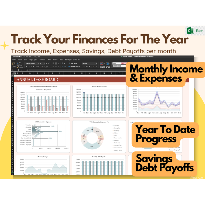 Weekly Budget Planner Excel Spreadsheet