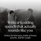 AI Wedding Speech Generator