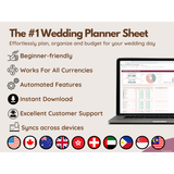 Wedding Planner Google Sheets Template