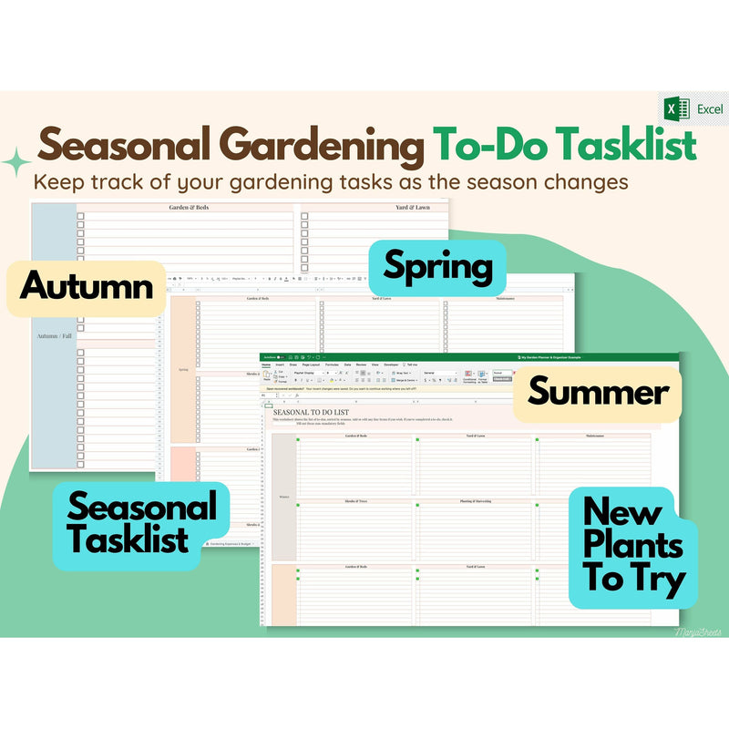 Garden Planner, Garden Journal, Plant Tracker