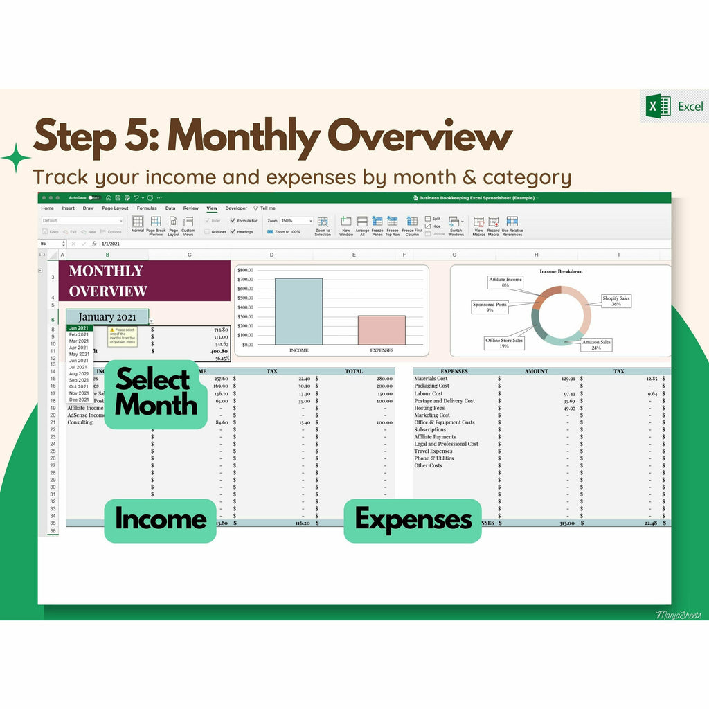 Limited Company Accounts Excel Template